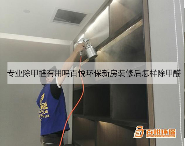 专业除甲醛有用吗百悦环保新房装修后怎样除甲醛